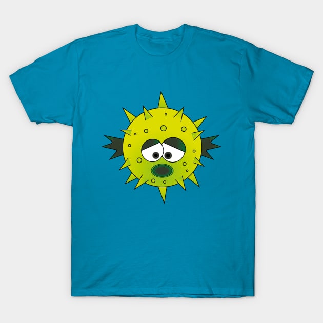 Sad Puffer T-Shirt by HelenDesigns